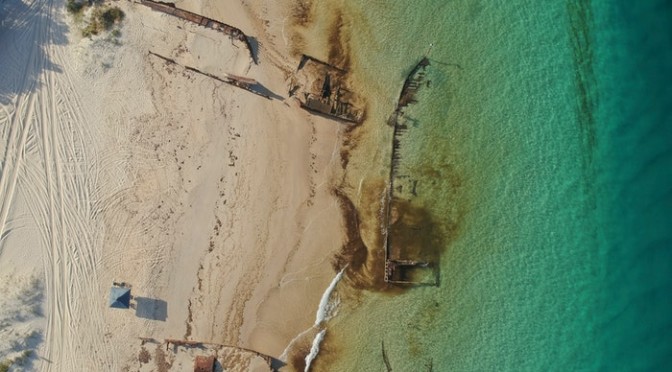 Tangalooma Wrecks (Moreton Island, Brisbane, Queesland, Australia)